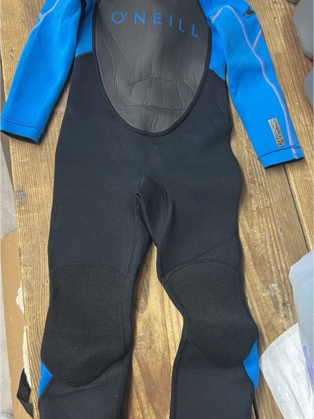 O'Neill Kids Blue & Black Neoprene Wetsuit One-Piece